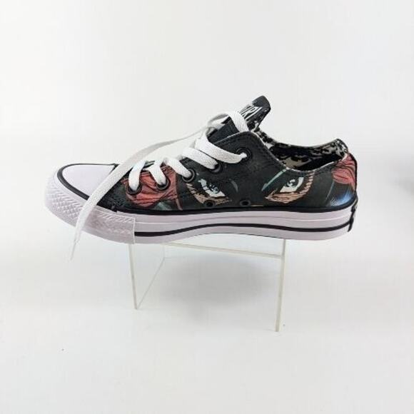 New Converse Batgirl Sneakers Mens 4 Womens 6 DC Comics Low Top Box All Star - Picture 8 of 15